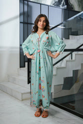 Sprinkles Stitched Summer Kaftan Kids-Slate Edge - 1pc