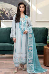 Zabrang By Imrozia Serene Unstitched 3 Piece Formals Suit-SRS-12 Roshni