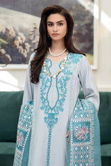 Zabrang By Imrozia Serene Unstitched 3 Piece Formals Suit-SRS-12 Roshni
