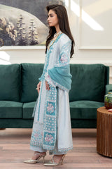 Zabrang By Imrozia Serene Unstitched 3 Piece Formals Suit-SRS-12 Roshni