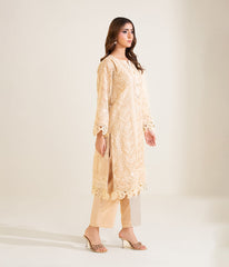 Sinopia Stitched 2 Piece Summer Women Suit-SSE26-028-Ash White