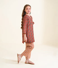 Sinopia Stitched 2 Piece Summer Kids Suit-SSK26-003-Coffee