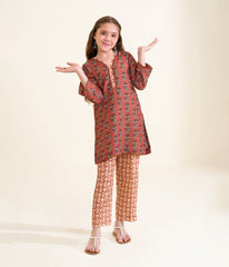 Sinopia Stitched 2 Piece Summer Kids Suit-SSK26-003-Coffee