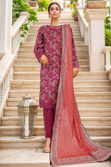 Sada Bahar Stitched 3 Piece Luxury Cutwork Vol-01 Suit-CW-5294-Maroon