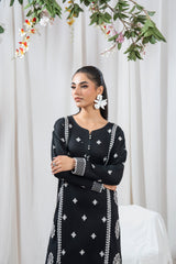 Zoya Zafar Stitched 2 Piece Cotton Suit-Qalamkar Art