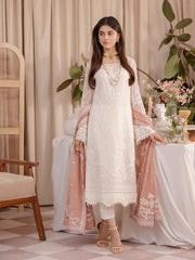 Gulaal Unstitched 3 Piece Emb Chiffon Suit-Meesha UC-02
