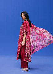 Zync By Florent Unstitched 3 Piece Printkari Lawn Suit-FZ-3A