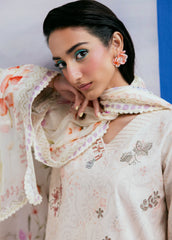 Zync By Florent Unstitched 3 Piece Printkari Lawn Suit-FZ-7B