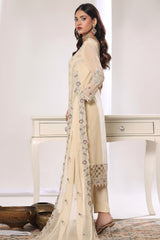 Aura By Soghat Unstitched 3 Piece Luxury Chiffon Formals Suit-Valerie