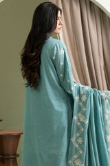 Zellbury Unstitched 3 Piece Lawn Suit-WUS-30609