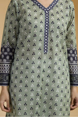 Zellbury Unstitched 2 Piece Lawn Suit-WUS-25708