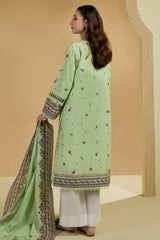 Zellbury Unstitched 2 Piece Lawn Suit-WUS-25712