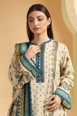 Zellbury Unstitched 2 Piece Lawn Suit-WUS-25718