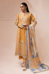 Zellbury Unstitched 3 Piece Lawn Vol-03 Suit-WUS26E30451