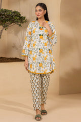 Zellbury Unstitched 2 Piece Lawn Suit-WUS-20736