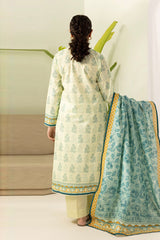 Zellbury Unstitched 3 Piece Digital Printed Lawn Suit-WUS26X30553