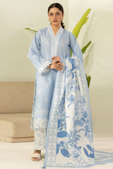 Zellbury Unstitched 3 Piece Lawn Suit-WUS-30631