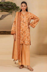 Zellbury Unstitched 3 Piece Digital Printed Lawn Suit-WUS26X30678