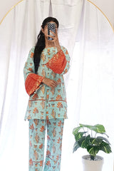 Urban Cut 2 Piece Lawn Embroidered Co- Ord Set