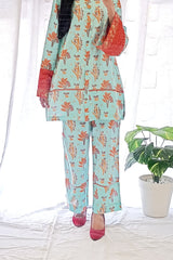 Urban Cut 2 Piece Lawn Embroidered Co- Ord Set