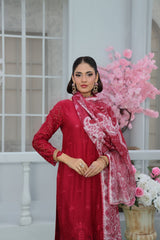 Cira Luxe By Dr Haris Unstitched 3 Piece Winter Collection-CIR-002