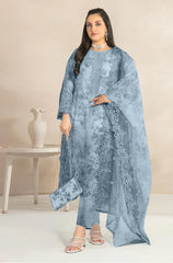 Jahira By Dr Haris Semi Stitched 3 Piece Collection-Jah-003