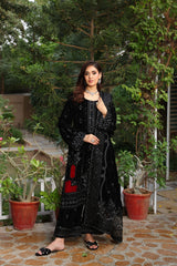 Dr Haris Unstitched 3 Piece Velvet Winter Vol-5 Collection-DRV-013