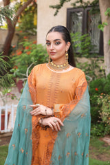 Republic By Dr Haris Unstitched 3 Piece Lawn Suit-REP-001