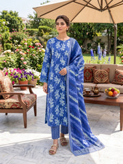 Dr Print Vol 16 By Dr Haris Unstitched 3 Piece Lawn Suit-DRP-119