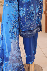CASCA By Dr Haris Unstitched 3 Piece Lawn Suit-CAS-001