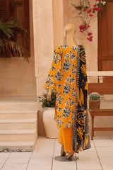 CASCA By Dr Haris Unstitched 3 Piece Lawn Suit-CAS-007