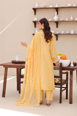 QUEEN OF HEARTS By Dr Haris Unstitched 3 Piece Lawn Suit-QOH-003