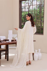 QUEEN OF HEARTS By Dr Haris Unstitched 3 Piece Lawn Suit-QOH-005
