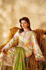 Arha Eman Stitched Winter Suit-GulBahar - Floral