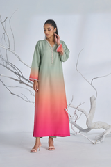 Brandlo PK Sunset Maxi Dress - Fashionable 2pcs Set for Effortless Chic