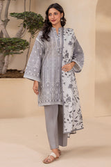 Zellbury Unstitched 3 Piece Lawn Suit-WUS26X30500