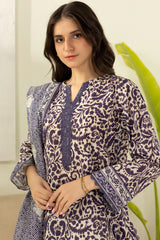 Zellbury Unstitched 3 Piece Lawn Suit-WUS26X30491