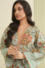 Zellbury Unstitched 2 Piece Lawn Suit-WUS26X20526