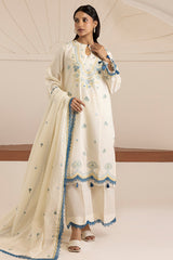 Zellbury Unstitched 3 Piece Lawn Suit-WUS26E30505