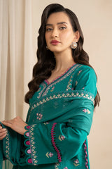 Zellbury Unstitched 3 Piece Lawn Suit-WUS25E30363