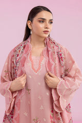 Zellbury Unstitched 3 Piece Lawn Suit-WUC25E30216