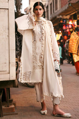 Nagina By Zaha Unstitched 3 Piece Festive Lawn Suit-ZF-25-02-Gulbahar