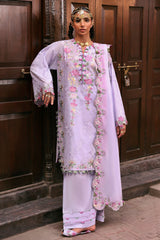 Nagina By Zaha Unstitched 3 Piece Festive Lawn Suit-ZF-25-04-Nilofer