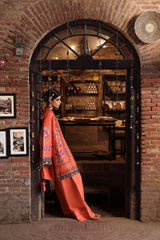 Nagina By Zaha Unstitched 3 Piece Festive Lawn Suit-ZF-25-06-Rangrez