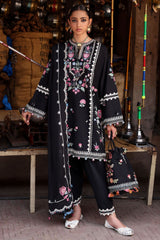 Nagina By Zaha Unstitched 3 Piece Festive Lawn Suit-ZF-25-07-Zeenat