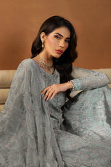 Nauroz By Zarif Unstitched 3 Piece Festive Formals Suit-ZFN 02 AMROZE