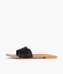 RTW Creation - Black suede flats
