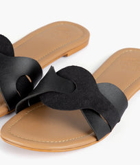 RTW Creation - Black suede flats