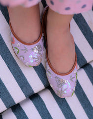 Mgs Style Khussa Collection-Blush Lilac