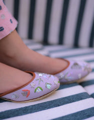 Mgs Style Khussa Collection-Blush Lilac